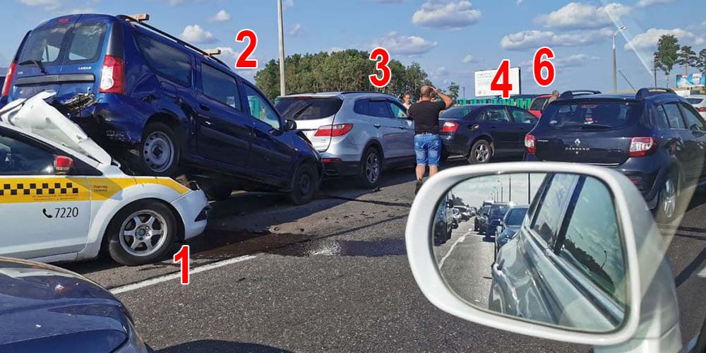 Авария на МКАД