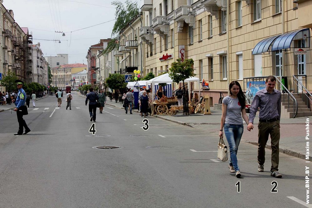 Люди на улице